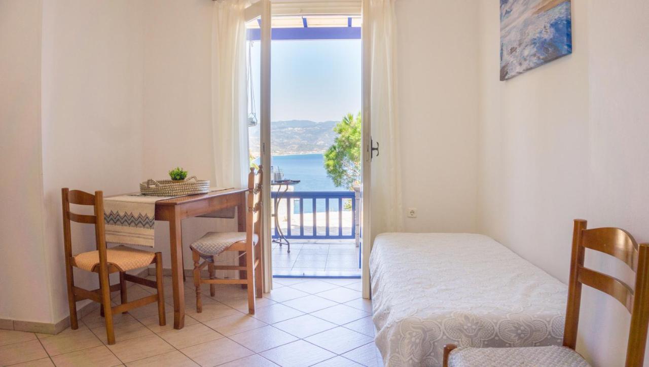 Sunrise Limnionas Apartments Marathókampos Dış mekan fotoğraf