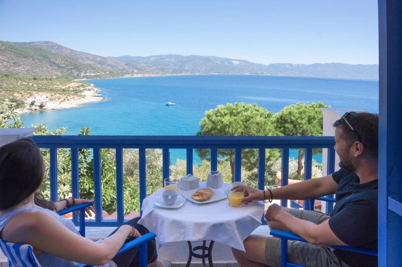 Sunrise Limnionas Apartments Marathókampos Dış mekan fotoğraf