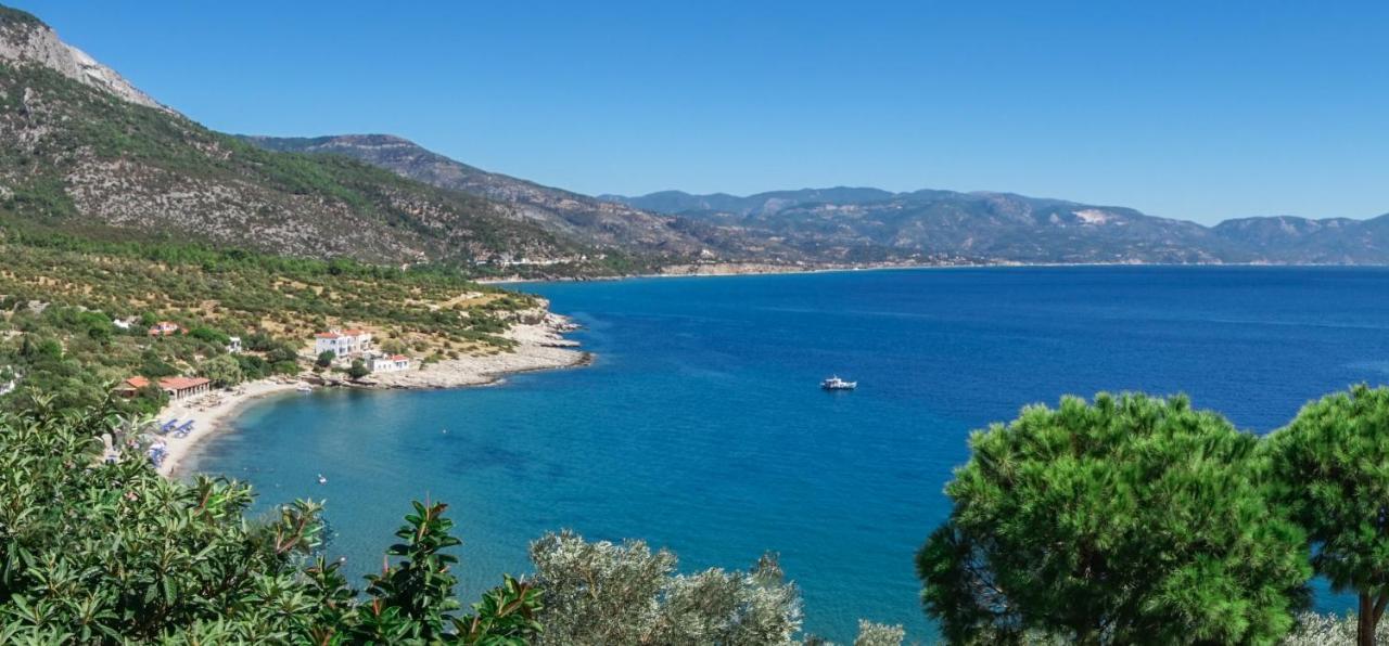 Sunrise Limnionas Apartments Marathókampos Dış mekan fotoğraf